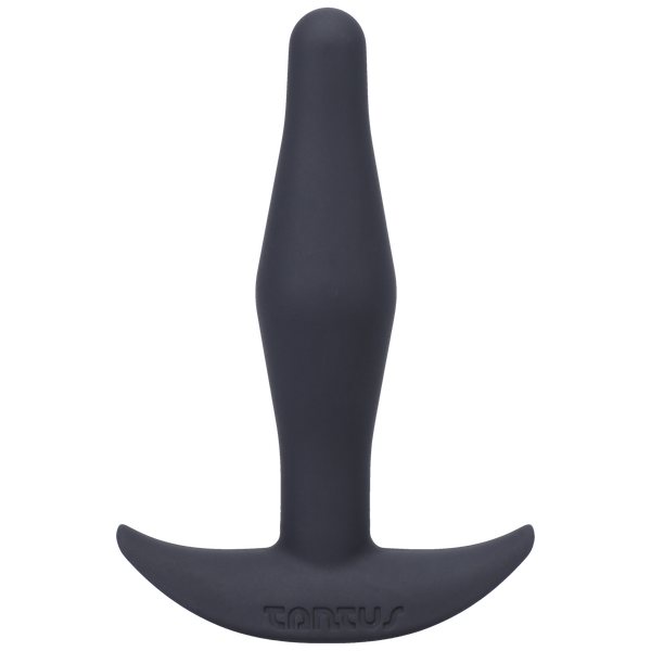 Tantus Silicone Little Flirt Butt Plug Black