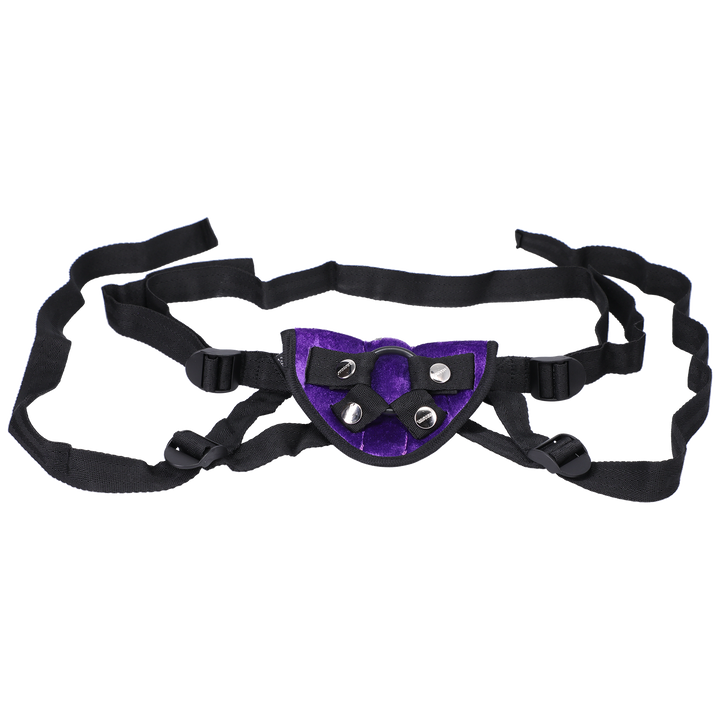 Tantus Silicone Sport Harness Kit Midnight Purple