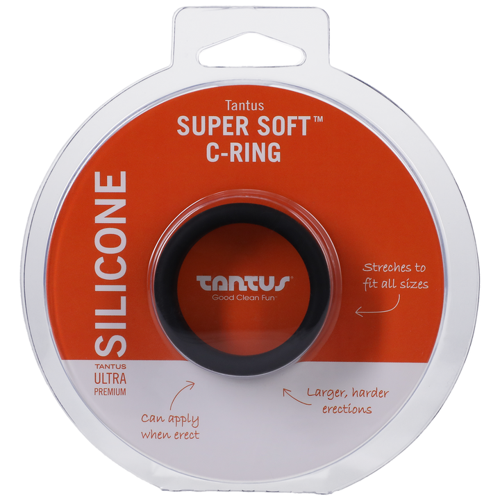 Super Soft Cock Ring Black