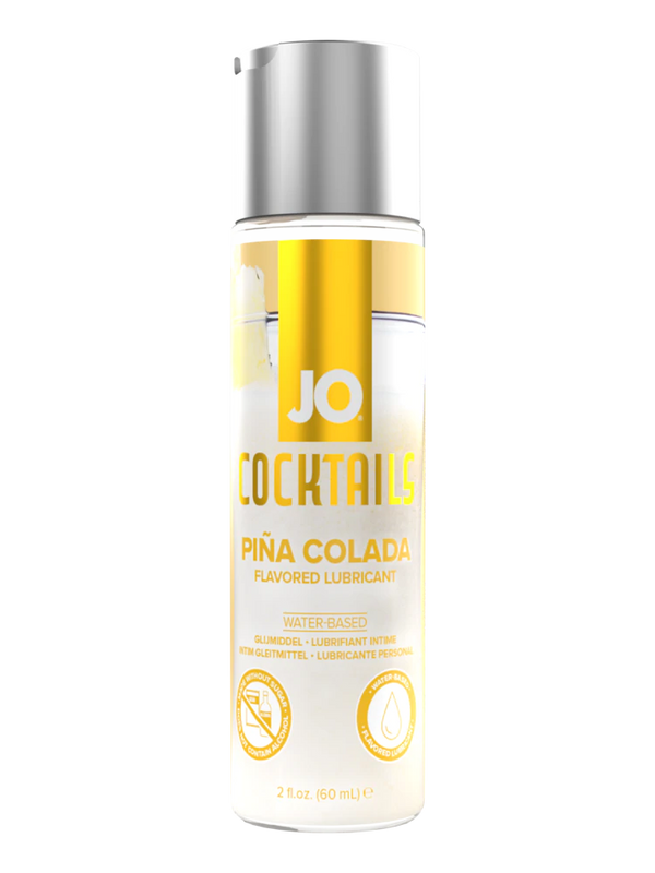 JO Cocktails - Pina Colada Flavored Lubricant - 2 floz 60 mL