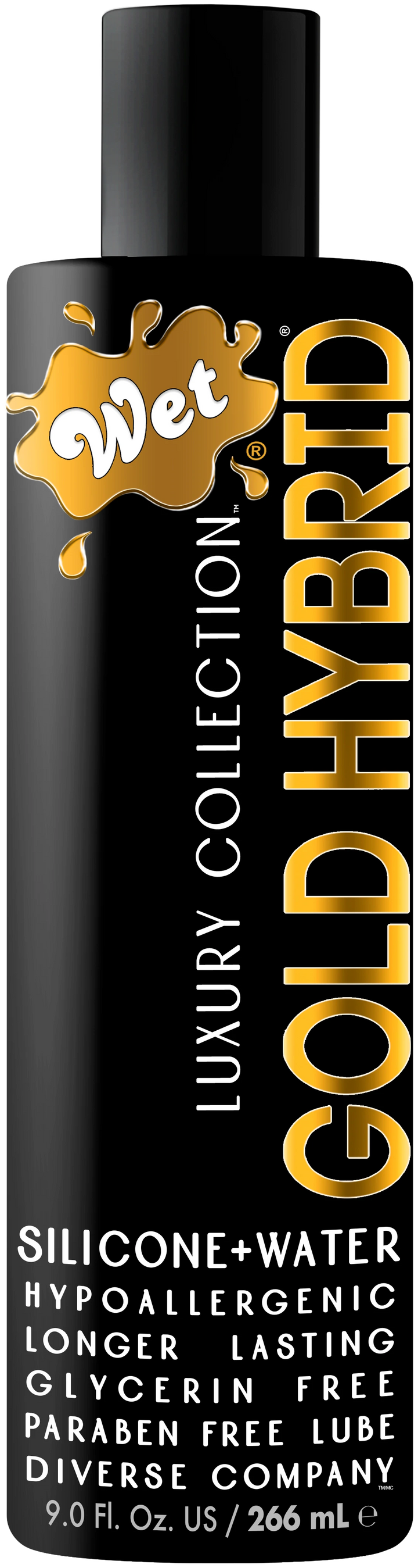 Gold Hybrid Silicone & Water Based 9oz