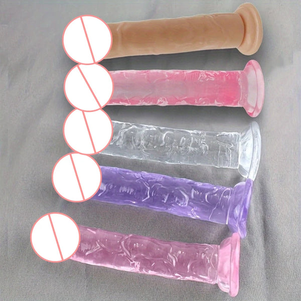 Manual Simulation Soft Dildo,Multi-color Suction Cup Dildo,Sex Toys,Sexy Toys,sexual toys for women,adult items for masterbation