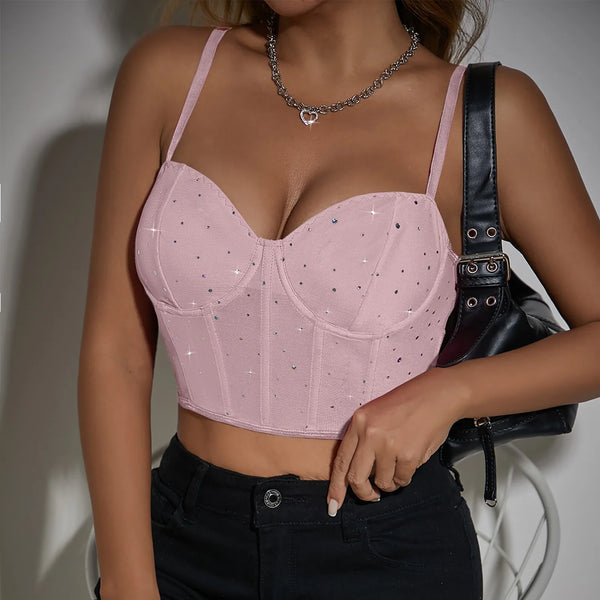 Sexy Casual Vest Lingerie for Women Corset Tops For Women Push Up Bustier Lingerie Going Out Party Club Top Casual Push Up Vest