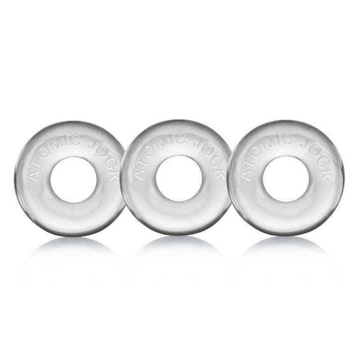 RINGER, 3-pack of DO-NUT-1 - CLEAR